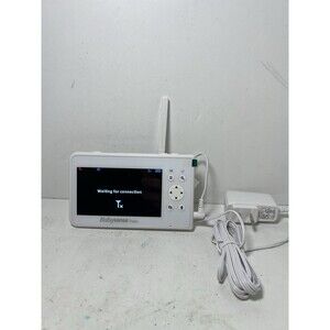 BabySense V43 Split-Screen Video Baby MONITOR ONLY With Power Supply TESTED